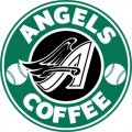 Los Angeles Angels Of Anaheim Starbucks Coffee Logo Print Decal