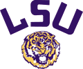 LSU Tigers 1977-1979 Secondary Logo Print Decal