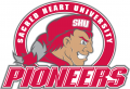Sacred Heart Pioneers 2004-2012 Secondary Logo Print Decal