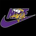Minnesota Vikings Nike logo Print Decal