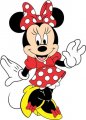 Minnie Mouse Logo 13 Iron On Transfer