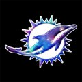 Galaxy Miami Dolphins Logo Iron On Transfer
