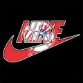 New York Yankees Nike logo Iron On Transfer