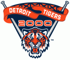 Detroit Tigers 2000 Stadium Logo Iron On Transfer