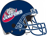 Samford Bulldogs 2000-2015 Helmet Logo 2 Print Decal