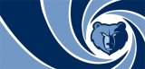 007 Memphis Grizzlies logo Iron On Transfer