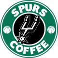 San Antonio Spurs Starbucks Coffee Logo Print Decal