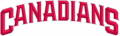 Vancouver Canadians 2014-Pres Wordmark Logo Print Decal