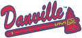 Danville Braves 1993-Pres Wordmark Logo 2 Print Decal