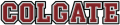 Colgate Raiders 2002-Pres Wordmark Logo Print Decal