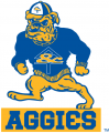 North Carolina A&T Aggies 1988-2005 Primary Logo Iron On Transfer