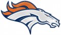 Denver Broncos Plastic Effect Logo Print Decal