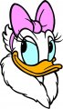 Donald Duck Logo 55 Iron On Transfer