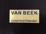 VAN BEEK Iron On Transfer