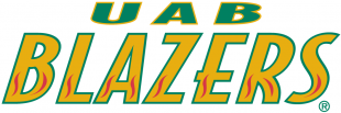 UAB Blazers 1996-2014 Wordmark Logo 03 Iron On Transfer