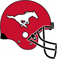 Calgary Stampeders 1995-2012 Helmet Logo Print Decal