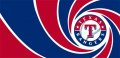 007 Texas Rangers logo Print Decal
