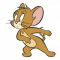 Tom and Jerry Logo 08 Print Decal