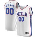 Philadelphia 76ers Custom Letter And Number Kits For Association Jersey Material Vinyl