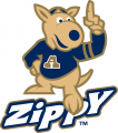 Akron Zips 2002-Pres Mascot Logo 02 Print Decal
