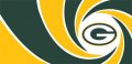 007 Green Bay Packers logo Print Decal