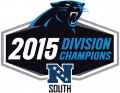 Carolina Panthers 2015 Champion Logo Print Decal