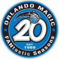 Orlando Magic 2008-2009 Anniversary Logo Print Decal