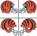 Cincinnati Bengals Helmet Logo Iron On Transfer