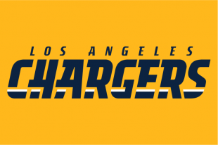 Los Angeles Chargers 2017-Pres Wordmark Logo 02 Iron On Transfer