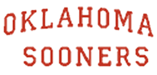 Oklahoma Sooners 1967-1981 Wordmark Logo Iron On Transfer