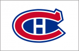 Montreal Canadiens 1935 36-1943 44 Jersey Logo Print Decal