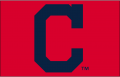 Cleveland Indians 2011-Pres Cap Logo Print Decal