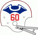New England Patriots 1960 Helmet Logo Iron On Transfer