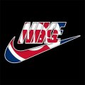 Chicago Cubs Nike logo Print Decal