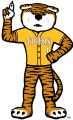 LSU Tigers 2014-Pres Mascot Logo Print Decal