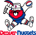 Denver Nuggets 1976 77-1980 81 Primary Logo Print Decal
