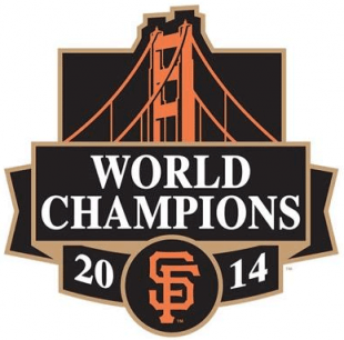 San Francisco Giants 2014 Champion Logo Iron On Transfer