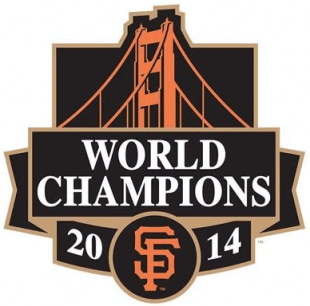 San Francisco Giants 2014 Champion Logo Print Decal