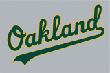 Oakland Athletics 1993-Pres Jersey Logo 02 Iron On Transfer