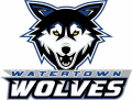 Watertown Wolves 2014 15-Pres Primary Logo Print Decal