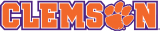 Clemson Tigers 2014-Pres Wordmark Logo 03 Iron On Transfer