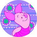 Disney Piglet Logo 10 Print Decal