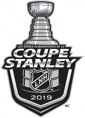 Stanley Cup Playoffs 2018-2019 Alt. Language Logo Iron On Transfer