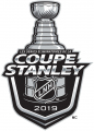 Stanley Cup Playoffs 2018-2019 Alt. Language Logo Print Decal
