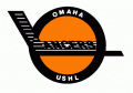 Omaha Lancers 1986 87-2001 02 Primary Logo Print Decal