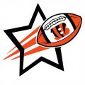 Cincinnati Bengals Football Goal Star logo Print Decal