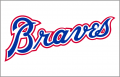 Atlanta Braves 1980-1986 Jersey Logo Print Decal