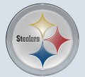 Pittsburgh Steelers Plastic Effect Logo Iron On Transfer