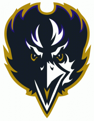 Baltimore Ravens 1996-1998 Alternate Logo Iron On Transfer