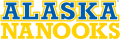 Alaska Nanooks 2000-Pres Wordmark Logo 02 Print Decal